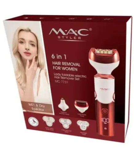 M.A.C Styler 5 in 1 Shaver & Cleansing & Massage model MC 7731