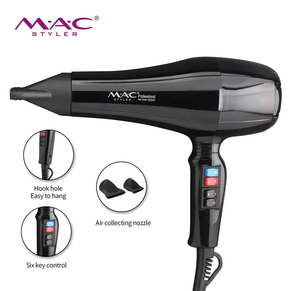 M.A.C Styler Professional Salon Hair Dryer MC 6688