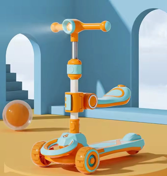 Rotating Flashing scooter